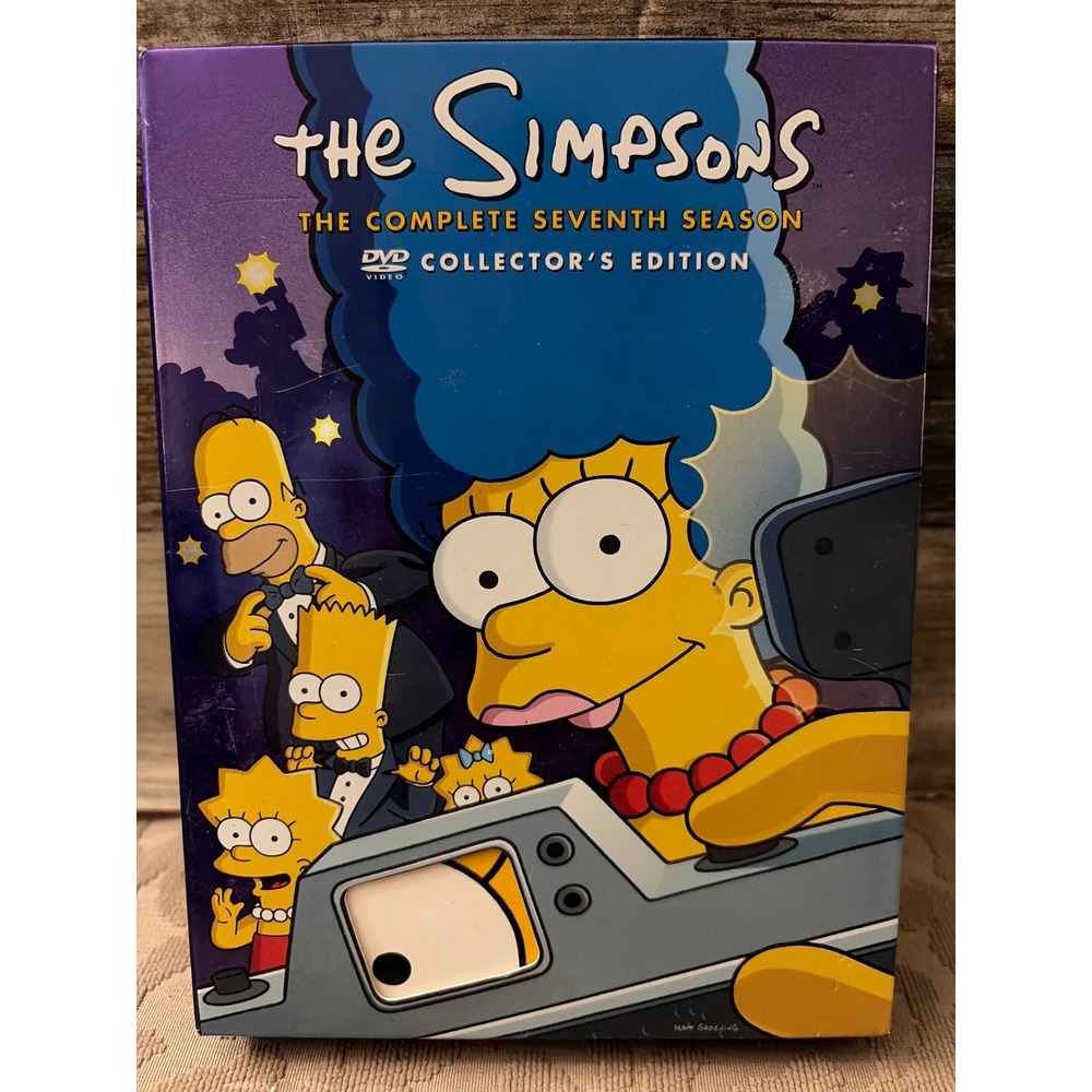 The Simpsons The Complete Seventh Season DVD 4-Disc Collector's Edition Box Set